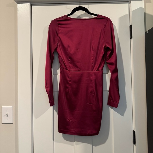 Sugar Free Dress - Burgundy | Fashion Nova - Picture 6 of 8